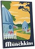 Pingo World " Steve Thomas Munchkinsの地"ギャラリーWrappedキャンバスアート 16" x 20" 0205Q6EJO6A
