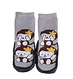 Yuelian(TM) アニマル形ベビーソックス ベビーブーティー 新生児ルームシューズ 子供靴 滑り止め付 ファーストシューズ カラフル ベビースニーカー (7 サル)