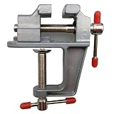 TeamTop DIYのジュエリーのためのアルミニウム合金のテーブルの副ベンチスクリューベンチバイスクラフト金型修正ツール