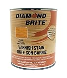 Diamond Brite Paint 70400 1-Quart Dark Oak Varnish Stain [並行輸入品]