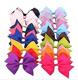 Nice Days（ナイス　ディズ） 赤ちゃん　子供のヘアクリップ　可愛い六角の花　アゲハチョウ蝶結び　20個入り