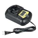 KKmoon DEWALT DCB105 互換電池充電器 12V-20V 電動工具用 充電器 チャージャー リチウムイオンバッテリー用