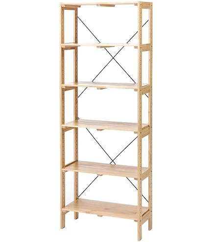 Amazon｜カインズ(CAINZ) 木製ラック 5段 ナチュラル 幅67cm