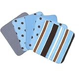 Trend Lab Max Blooming Bouquet Wash Cloths, Set of 5 by Trend Lab [並行輸入品]