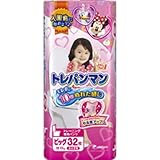 トレパンマン女の子用ビッグ32枚(パンツタイプ)