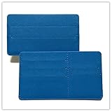 Geju インナーカードケース 長財布用カードケース 8枚+α収納可能 収納 ギフト 薄型 無地 (ブルー)…