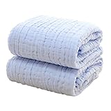 GZ HOUSE　ふんわり　授乳ケープ　ベビーバスタオル　5重ガーゼ　ベビーブランケット　ひざかけ　ベビーカー/お昼寝用/保育園/幼稚園　出産祝い　お冷房対策　オールシーズンに使える　　110×110