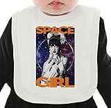 Hipster Galaxy Girl ネクタイを有する有機ビブ Medium
