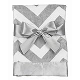 Chevron Snuggle Blanket Steel by Bearington