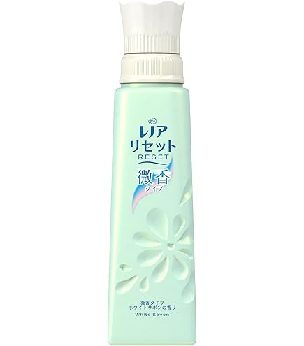レノアリセット微香　ホワイトサボンの香り　詰め替え2.2倍　1050ml×5 Amazon.co.jp: 【まとめ買い】 レノア リセット 柔軟剤 衣類のシワ