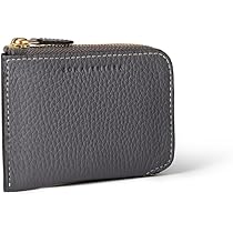 ボナベンチュラ スモール ウォレット ボッタラートレザー チャコール スモール ウォレット シュリンクレザー