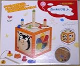 木のおもちゃ。木製トイ。森の遊び箱。色々と遊べて知育にも役立つベビー用品出産祝いやギフトにもどうぞ