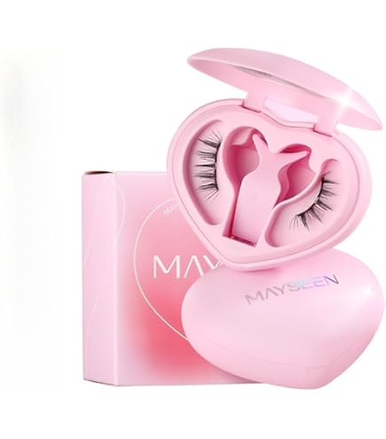 Amazon | MAYSEENマグネット式つけまつ毛 2025新クリップ一体型ハート