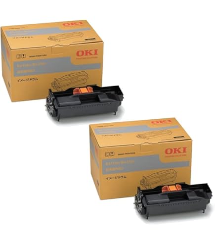 Amazon | 【純正品2本セット】 沖データ イメージドラム ID-M4E 2本 