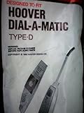 Vacuum Cleaner Bags Designed to Fit Hoover Dial-A-Matic Type D - Pkg of 3 - New Old Stock