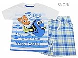 Disney ディズニー 子供服 半袖 Tシャツ ハーフパンツ ボトムス 2点セット キッズ 男の子 C：ニモ 3T [並行輸入品]