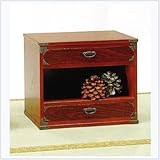 高級お座敷テレビ台236型 小ぶりサイズの電話台　 和室用小ぶりのテレビ台にも　畳の部屋にも合います。座敷用テレビ台にもなります。 民芸家具 国産 日本製 府中家具 民芸調家具 民芸調 和家具 箪笥 タンス 和モダン 引出箪笥 水屋箪笥 チ