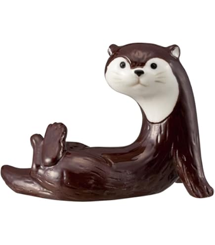 新品　デコレ　カワウソ　箸置き　カトラリーレスト　チョコ DECOLE　かわうそ Amazon.co.jp: デコレコーポレーション KAWAUSO CAFE カワウソ