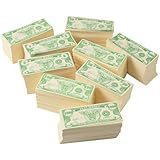 Play Money / ASSORT Bill Denomination , Sold byケースパックof 7バッグ