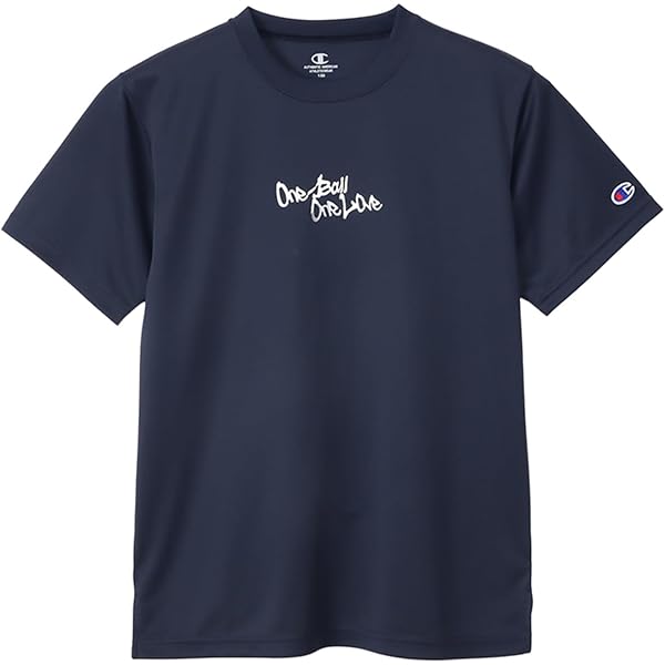 Amazon | [チャンピオン] Tシャツ キッズ 半袖 丸首 抗菌防臭 速