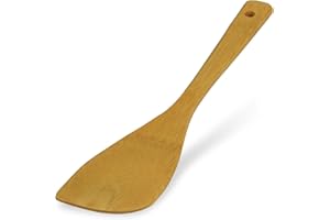 Morikuru(モリクル) 日本製 ターナー スス竹 竹 へら フライ返し 木べら 調理 料理 SG Wonder zone TK04-14 長さ30cm