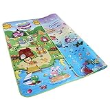 Garwarm 79?71 Inches Extra Large Baby Crawling Mat Non Toxic Baby Play Mat Game Mat??.2 Inch Thick b
