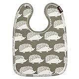 ミルクバーン よだれかけ BIB オーガニック グレーヘッジホッグ 25-0012-00