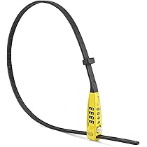 Amazon.co.jp: CXWXC 自転車 ワイヤーロック 長い 700mm 4桁