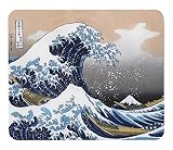 葛飾北斎 『 神奈川沖浪裏 』のマウスパッド：フォトパッド（ 日本の名画シリーズ ） (A)