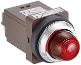 IDEC φ30 シリーズ パイロットライト 白熱球照光 丸形 AC/DC100V APN116R