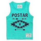 (ポスター) POSTAR 柄込みタンクトップ　ミント　110cm