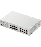 エレコム メタル筐体電源内蔵ギガビットスイッチングハブEHC-G24MN-HJW スイッチングハブ [24ポート /1Giga対応 /電源内蔵] 金属筐体 ホワイト