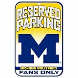 NCAA Michigan Wolverines Sign、11 x 17インチ