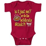 Arizona Wildcatsファン。Is It Just Me Onesie ( nb-18 m )または幼児用Tシャツ( 2t - 4t ) レッド
