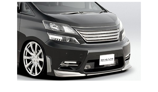 Amazon ヴェルファイア 系 前期 Irt フロントバンパースポイラー フロントスポイラー 車 バイク