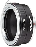 K&F Concept レンズマウントアダプター KF-PKX (ペンタックスKマウントレンズ → 富士フィルムXマウント変換)