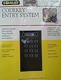 Stanley 24704 2986 370.3120 310 Mhz CodeKeyエントリシステムガレージドアキーパッド