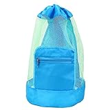 Montenas メッシュバッグ　子供　砂場 おもちゃ　収納　バック 公園　旅行　ナイロン