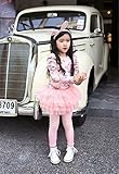 M.Z.L 多層チュチュスカート付きレギンス スカッツ「子供服 女の子/キッズ/子ども/子供/レギンス付きスカート/チュールスカート/チュチュ (110cm)