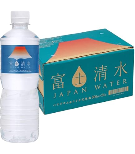 Amazon.co.jp: ミツウロコビバレッジ 【24本】四季の恵み 自然湧水