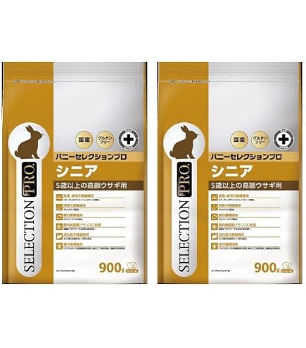 Amazon | バニーセレクションプロ グルテンフリー シニア 900g