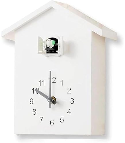 Amazon.co.jp: 無印良品 鳩時計 白 大 幅255×奥行125×高さ267mm MJ