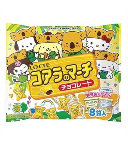 Amazon.co.jp: OKURUX ロッテ コアラのマーチ シェアパック コラボ
