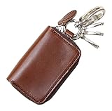 ユナイテッドビーズ スマートキーケース 栃木レザー ブラウン TOL-SKC-03