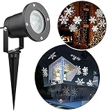 YUANSHOP1 雪の花 ガーデンライト ledプロジェクターライト イルミネーションライト led投影ランプ ステージライト 100-240V入力 IP44防水仕様 良い雰囲気 お誕生日、パーティ
