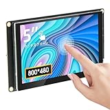 ELECROW 5インチ ミニタッチスクリーンモニター IPS静電容量式 5点マルチタッチ対応 800×480 HD液晶ディスプレイ Raspberry Pi 5/4/4B/3B+/3B/B+ PC・ノートPC対応 ドライバ不要