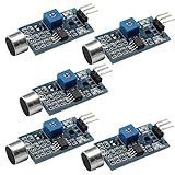 C.J. SHOP? 5PCS High Sensitivity Sound Microphone Sensor Detection Module For Arduino AVR PIC [並行輸入品