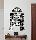 r2 - d2壁デカールStar Wars r2d2 Droidロボット文字引用リビングルーム壁デカールレタリングビニールステッカー子供壁アートデザイン寝室子供部屋壁装飾ステンシル壁壁画76 CRT
