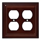 Franklin Brass W35247-ESO-C Classic Architecture Double Duplex Wall Plate/Switch Plate/Cover, Espres