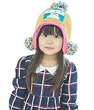 (よキーよ)Yokeeyo ニット帽 手袋　ボンボン付　耳付きタイプ　レッグウォーマーのセット 可愛い　毛糸　刺繍　動物のプリント　星柄　手袋　ニットキャップ　ベビー用ハット 赤ちゃん　子供　キッズ 
